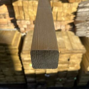 47 x 47mm (2x2”) approx. Treated Carcassing Timber @£1.40 a m (inc vat)