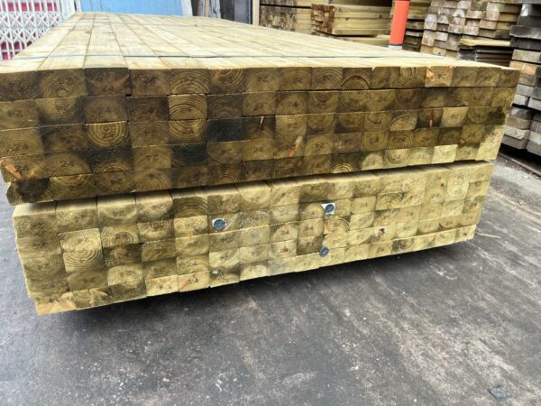 47 x 70mm (3x2”) approx. C16/24 Treated Carcassing Timber @£2 a m (inc vat) - Image 2