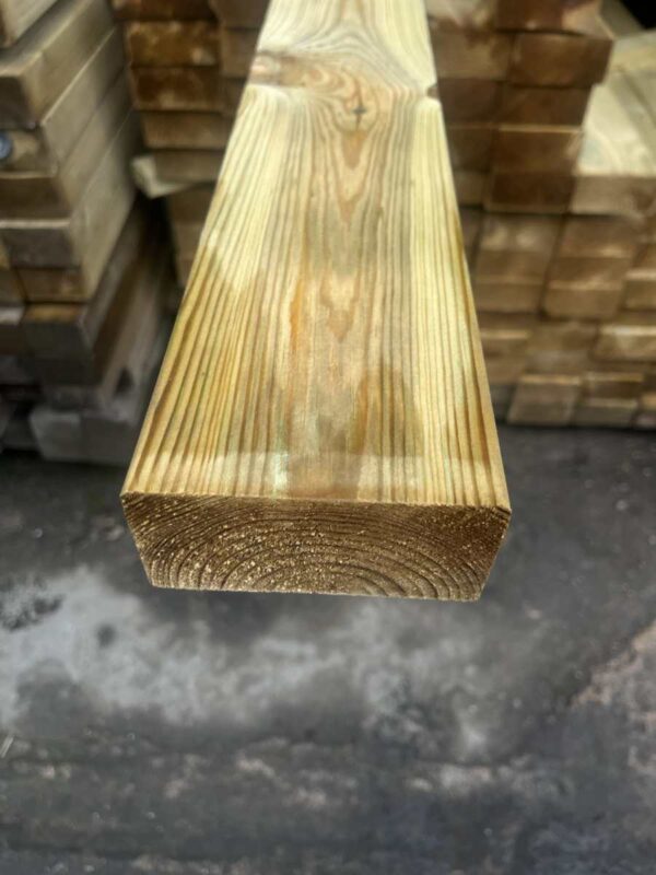 47 x 100mm (4x2”) approx. C24 Treated Carcassing Timber @£2.40 a m (inc vat)