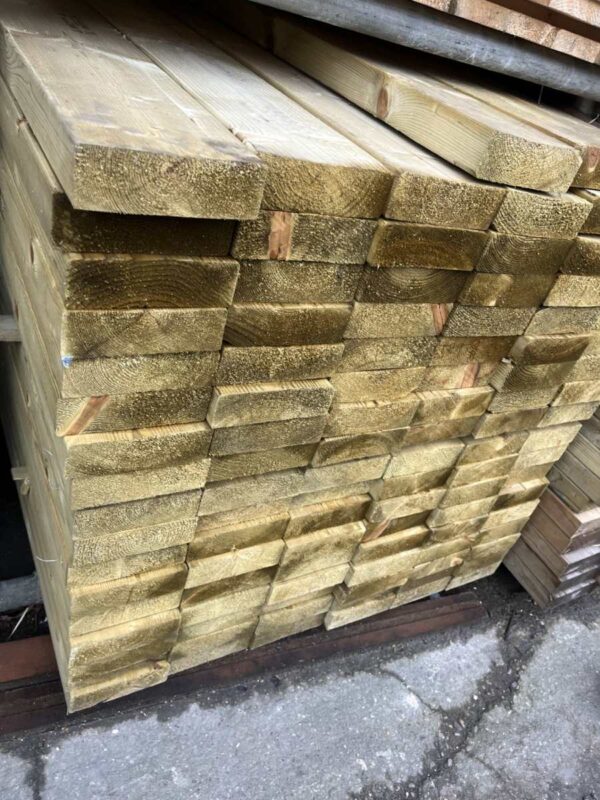 47 x 145mm (6x2”) approx. C24 Treated Carcassing Timber from £3.70 a m (inc vat) - Image 2