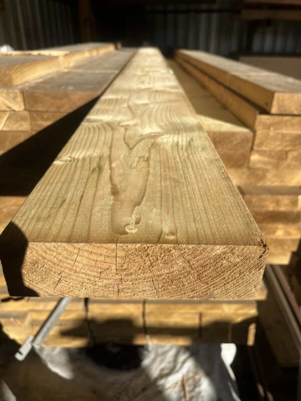 47 x 170mm (7x2”) approx. C24 Treated Carcassing Timber from £4.50 a m (inc vat)