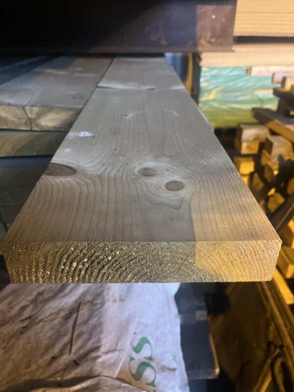 47 x 220mm (9x2”) approx. C24 Treated Carcassing Timber from £5.80a m (inc vat)