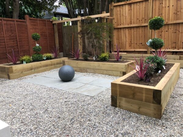 Green Treated Garden Sleepers 195x95mm (8x4") - Image 3